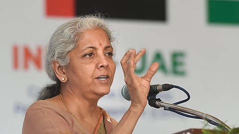 Union Finance Minister Nirmala Sitharaman 