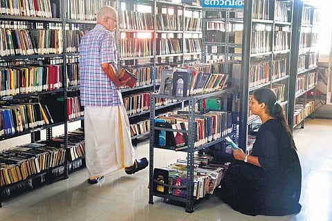 Fragrant old pages...