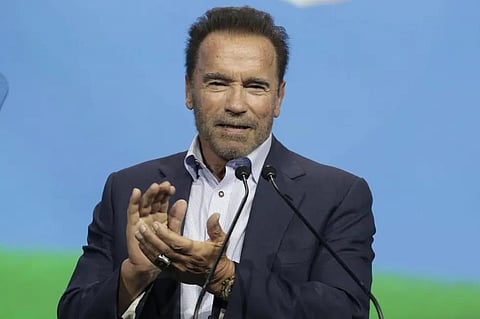 Film icon Arnold Schwarzenegger (AP)