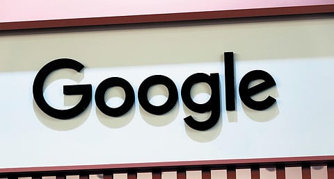 The Google logo is seen at the Vivatech show in Paris.(File | AP)