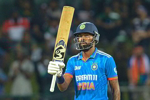 Indian Cricketer Hardik Pandya.