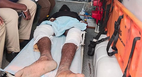 Venkatesh was shot  at by the police while he was trying to escape from custody.(Photo | Express)