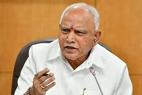 Former Chief Minister of Karnataka and BJP leader  B S Yediyurappa. (Photo | Twitter)