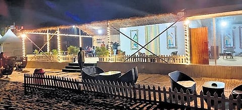 Beach shack at Konark Eco-retreat. (Photo | Express)
