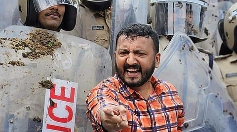 Youth Congress state president Rahul Mamkoottathil.