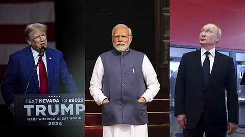 Trump, Modi, Putin
