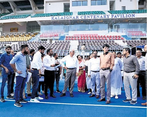 The inaugural event of Khelo India is to set to be held at Jawaharlal Nehru stadium in Chennai | Express