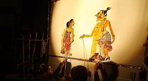 Adapted by Dr Prakash Garud from Kandagal Hanumantarayaru’s play, Adbutha Ramayana took a unique spin. (Photo | Sri Loganathan Velmurugan)