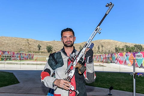 Shooters Akhil Sheoran (Twitter | ISSF)