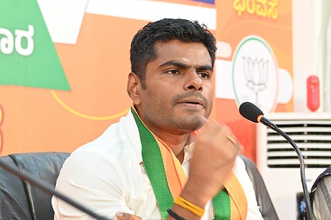 Tamil Nadu BJP chief  K Annamalai | Nagaraja Gadekal