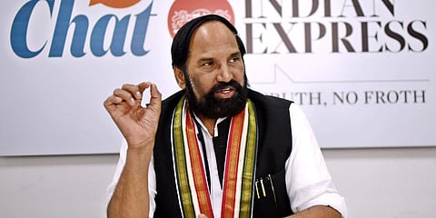 Telangana Irrigation Minister Uttam Kumar Reddy.