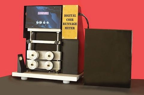 The Digital Coir Runnage Meter of NCRMI.