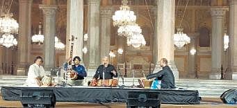 Enchanting evening at Chowmahalla