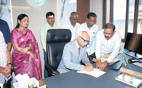 New Telangana AG takes charge
