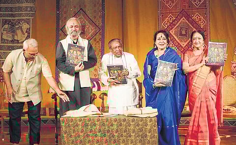 indira Gandhi National Centre for the Arts (IGNCA), New Delhi, organised Mohan Khokar's centenary celebrations at Kalakshetra on Saturday. (Photo | Sireen S, EPS)