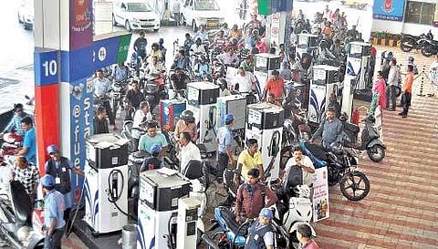 Fuel pumps run dry as truckers protest over new law