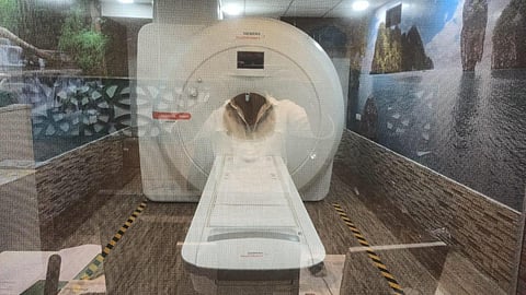 MRI Scan building at Tenkasi government hospital