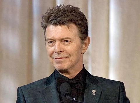Rock music icon David Bowie. (Photo | AP)