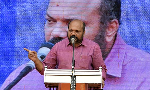 Industries Minister P Rajeeve 