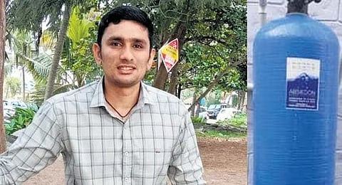 Adarsh P Kumar; Hydronest. (Photo | Express)