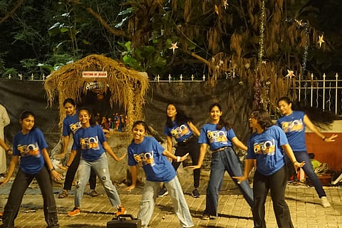 Art of Living (AoL) Youth volunteers. (Photo | Express)