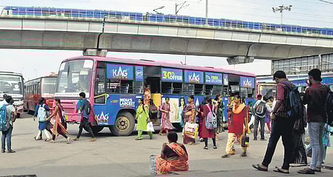 The next round of talks is scheduled for Sunday. Talks took place against the backdrop of unions’ plan to launch indefinite strike from January 9 | D Sampath Kumar