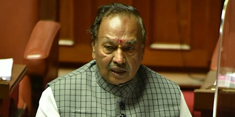 Senior BJP leader and former Karnataka deputy CM  KS Eshwarappa (Photo | EPS)