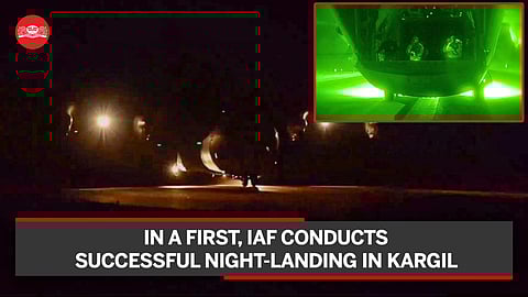 IAF conducts successful night-landing