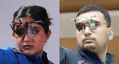 Esha Singh and Varun Tomar. (File photo)