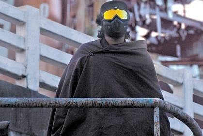 A scene from Gaganachari.