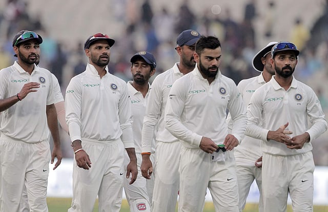 Team India after the match | AP