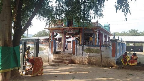 The controversy began when upper caste villagers reportedly blocked Dalits from entering Maramma temple