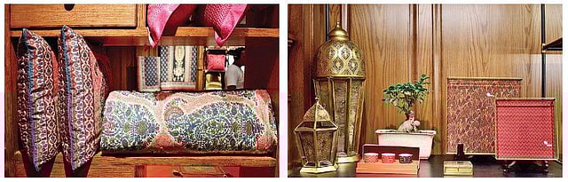 The new collection from her label Ritu Kumar Home. (Photos | Shaurya Sharma)