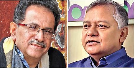 Theatre veteran Feisal Alkazi; Dr Amit Sen; school coordinator Rannu Pathak