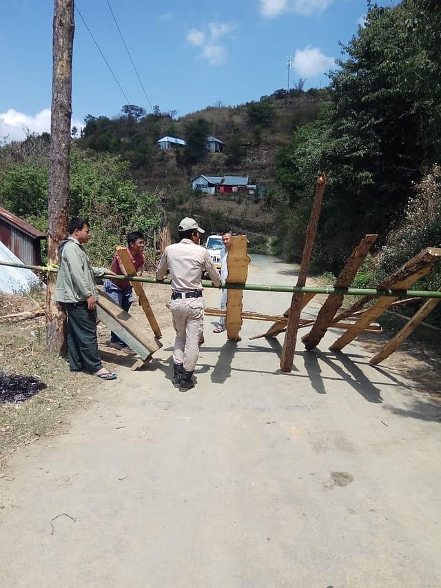 Phungyar block headquarters in Manipur