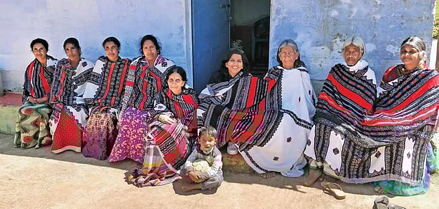 The Toda tribeswomen