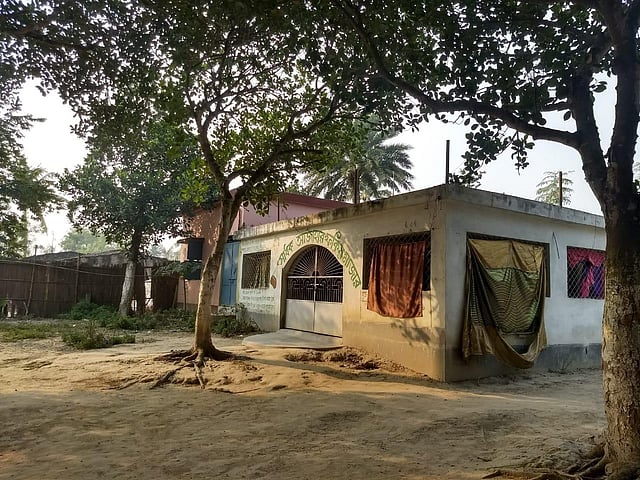The Baul akhara in Nadia's Gorbhanga village where singers assemble every evening. 