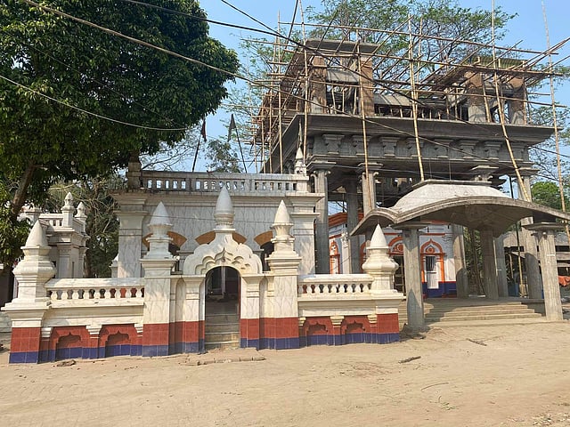 The Matua shrine in Orakandi. (Photo: Sahidul Hasan Khokon)