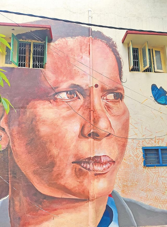 Mural by Parmeshwar Waran