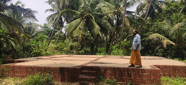 Fisherman V P Vijayan (60) feels crushed after officials denied permission to build his house because the foundation juts two metres into the no development zone at Trikaripur Kadapuram in Valiyaparamba panchayat