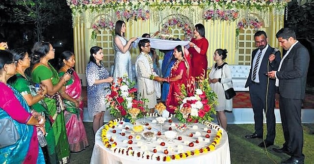 This surge in spending is also fuelling allied industries like beauty, couture and photography.