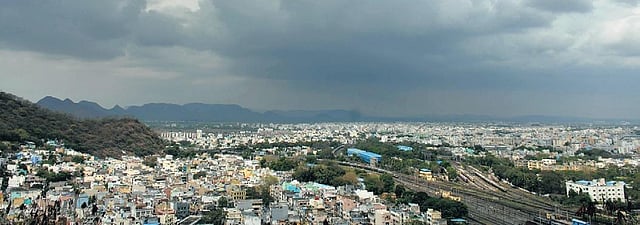 Dark clouds hovering over the city on Saturday I Prasant Madugula