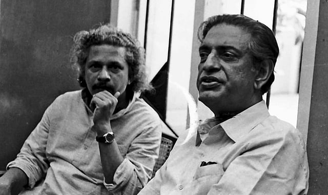 Those were the days! Ray (right) and Adoor together. (Photo | The Adoor Archives)