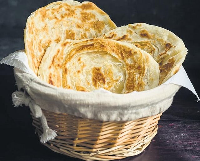Malabar parotta