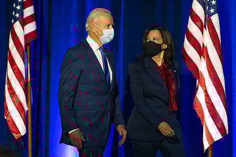 Joe Biden and Kamala Harris (File Photo | AP)