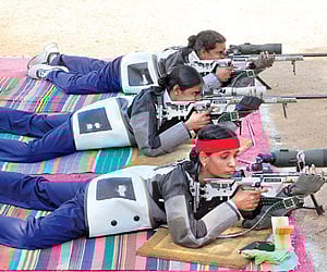 Sabitha’s day out with latest weapons of Octopus