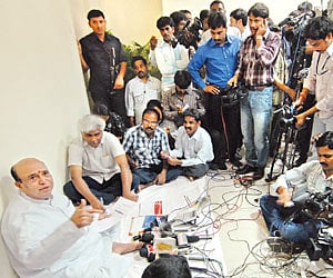 AP: Minister Shankar Rao takes the floor