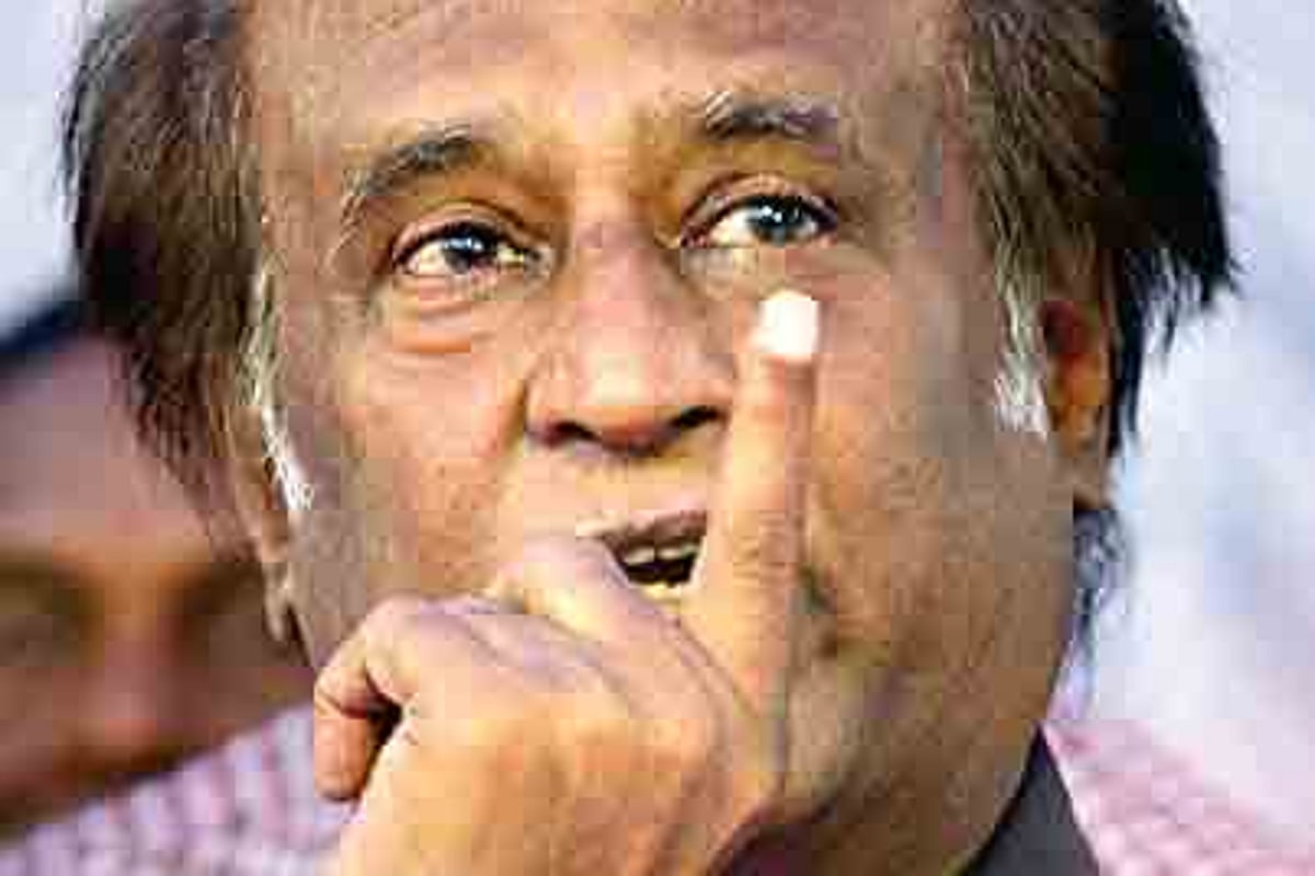 India Rajni Rajni returns with a bang at protest