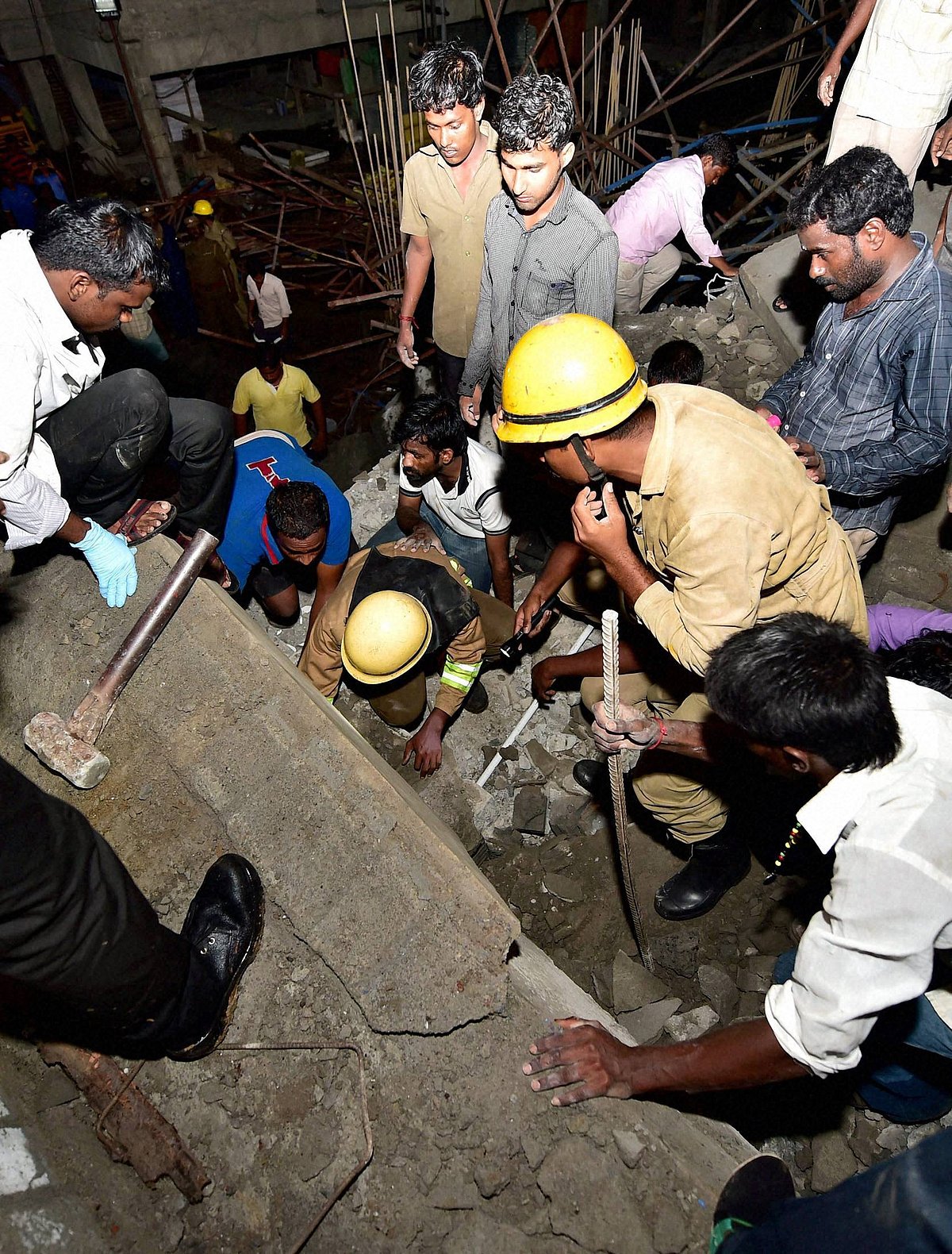 Two Killed, 9 Injured as Under Construction Building Collapses
