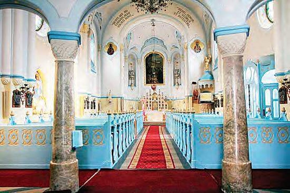 The Blue Church (Church of St. Elizabeth)